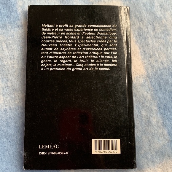 Théâtre Leméac - Jean-Pierre Ronfard:  Cinq études - Picture 2 of 6